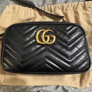 Gucci Marmont Small Camara Bag/ Shoulder Bag